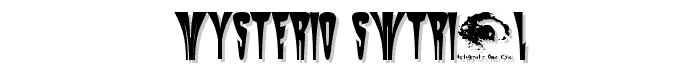 Mysterio SWTrial font